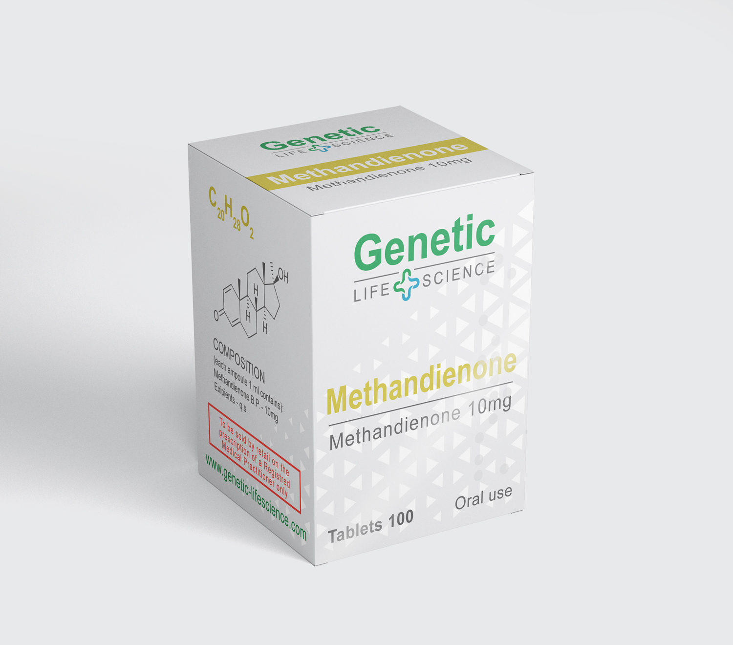 Dianabol (Methandrostenolone) — 10mg × 100 tabs Oral testé en laboratoire flacon 10mg Capsule
