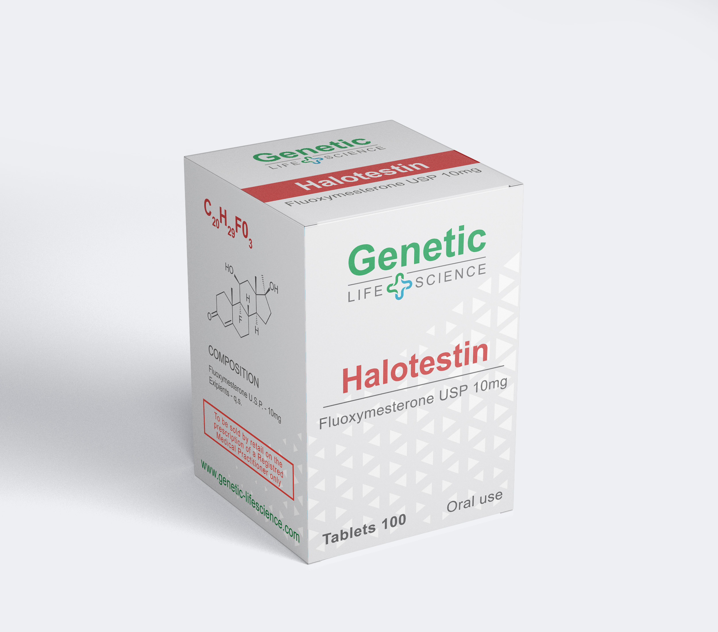 Halotestin (Fluoxymesterone) — 10mg × 50 tabs Oral testé en laboratoire flacon 10mg Capsule