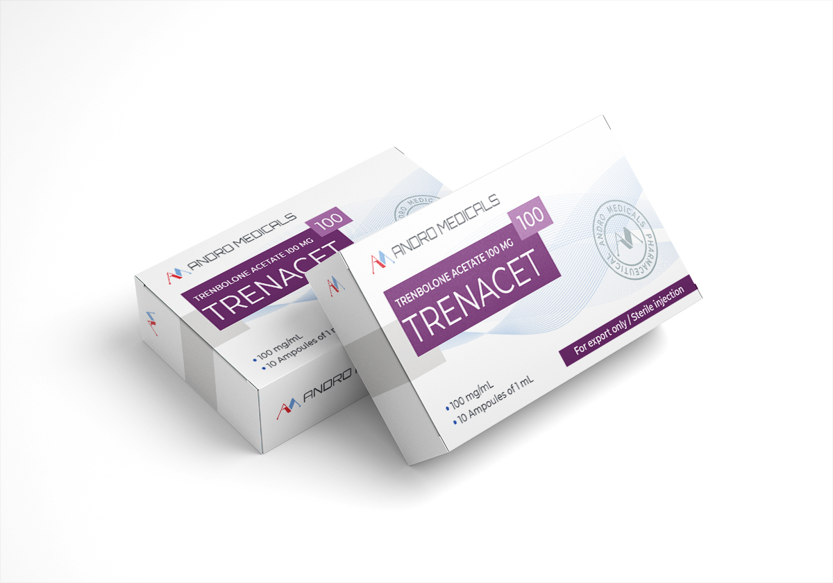 Trenacet 100 — Trenbolone Acetate 100mg/ml × 10 × 1ml amp. Injecteerbaar lab getest flacon 100mg/ml Injecteerbaar